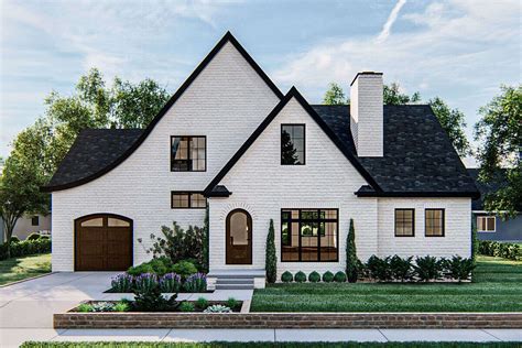 modern tudor house plans